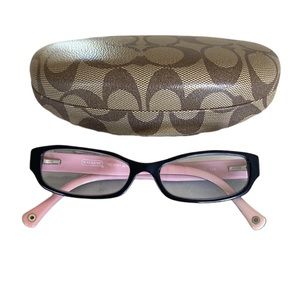 🌟Host Pick🌟Coach Emily Prescription Reading Glasses with Case